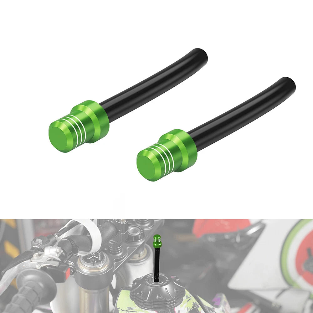 Gas Fuel Cap Vent Breather Hose Tube for Kawasaki KLX110 KLR650 KDX200 KX125 (2002–2023)