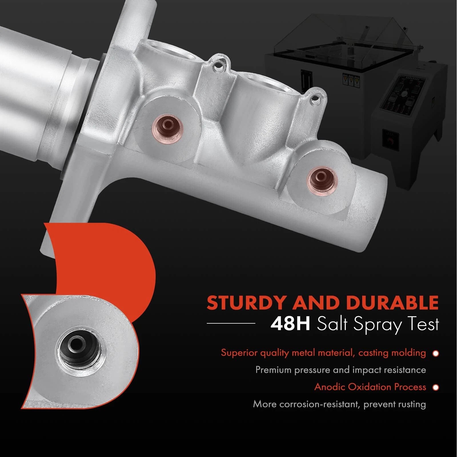 Brake Master Cylinder for Chevy Malibu (2004–2008) Pontiac G6 (2005–2006)