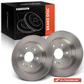 Rear Disc Brake Rotors for Chevy Silverado 1500, GMC Sierra 1500 (2019–2024)