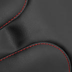 Console Lid Armrest Cover for Nissan Rogue (2017–2020) Red Stitch