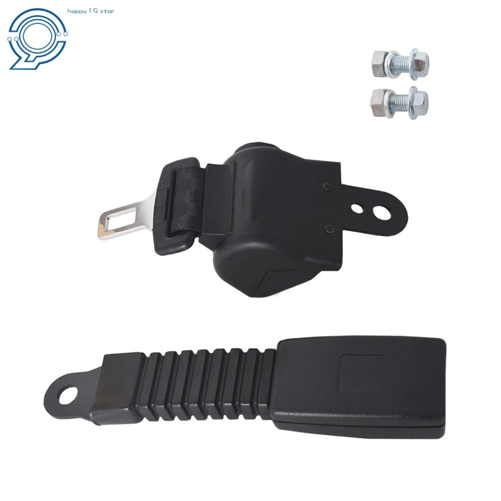 Set of 2 Retractable Golf Cart Seat Belts for EZ-GO/Yamaha/Club Car