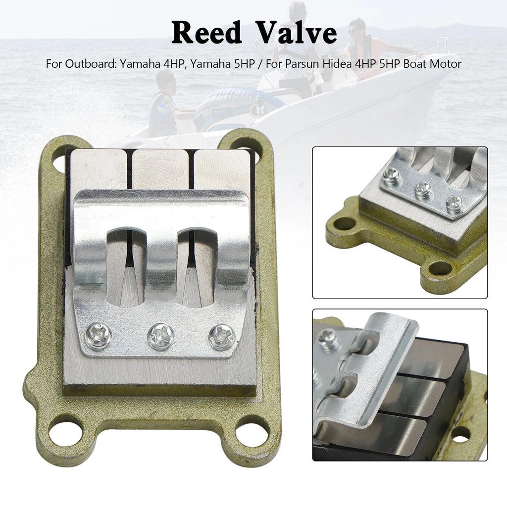 Reed Valve Assy for Yamaha 2 Stroke 4HP 5HP Outboard Motor (U3)
