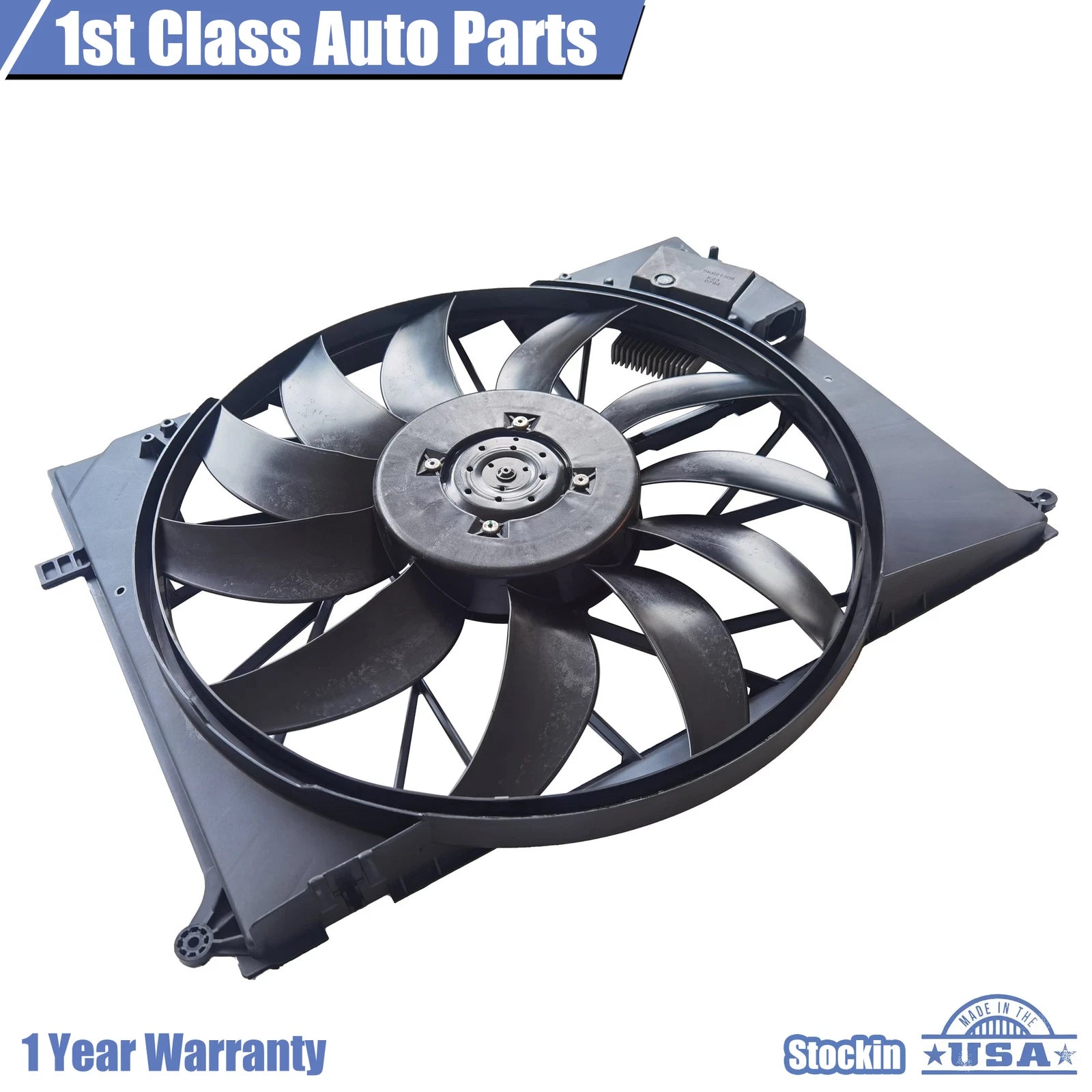 Cooling Fan Assembly for Mercedes-Benz CL500 S350 S430 (2000–2006)