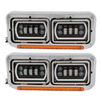 LED Projector Headlights for Kenworth W900 & Western Star 4800 (1981–2019)