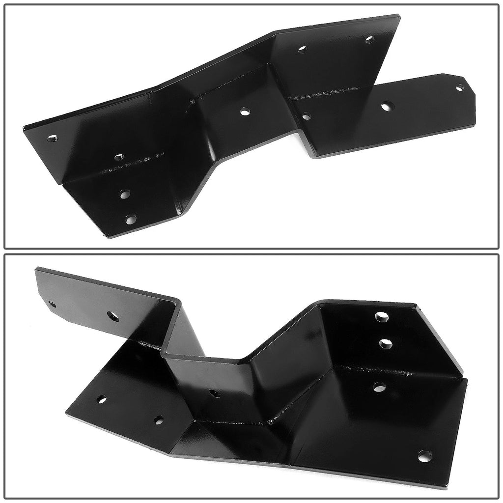 Set of 2 Rear Axle C-Notch Brackets for Chevy C10 GMC C15 (1963–1972)