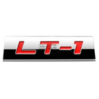 3D Polished Red LT1 Metal Emblem Decal for Chevrolet