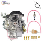 Carburetor & 43" Throttle Cable for Harley Davidson Sportster 883 1200 (US)