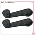 2X Window Crank Handle for Isuzu Rodeo (1991–2004) Black