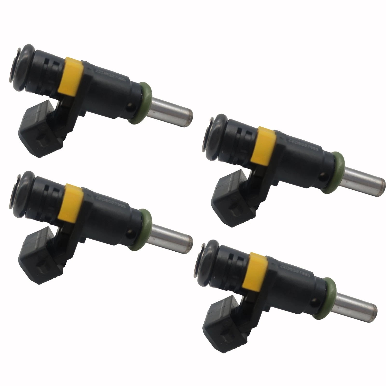 Set of 4 Fuel Injectors 8M6002428 for Mercury Quicksilver Mariner (4-Stroke)