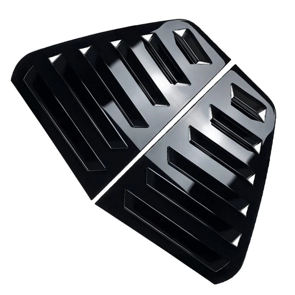 Rear Window Side Vent Shutter Louvers for VW Golf MK7 MK7.5 (2014-2019)