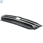 Front Upper Grille Assembly with Chrome Trim for Honda Pilot (2016–2018)