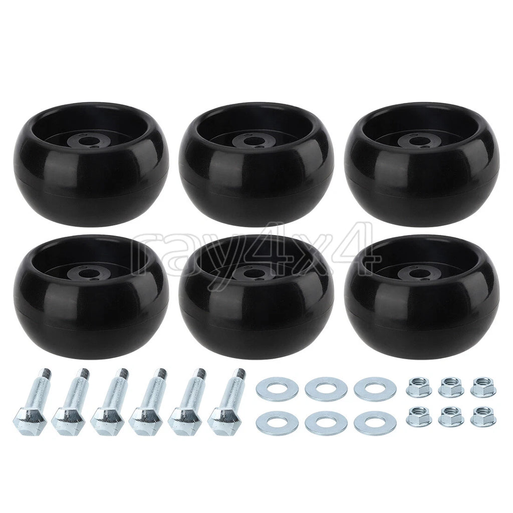 6 Deck Wheels for Ferris IS700Z IS1500Z F50XT F125XT F160Z (72-021, 2108765)