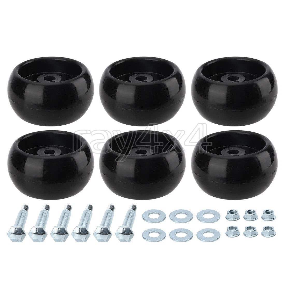 6 Deck Wheels for Ferris IS700Z IS1500Z F50XT F125XT F160Z (72-021, 2108765)