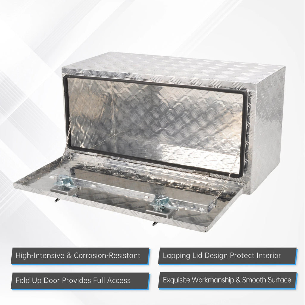36"X18"X17" Aluminum Tool Box for Pickup Truck (Fits )