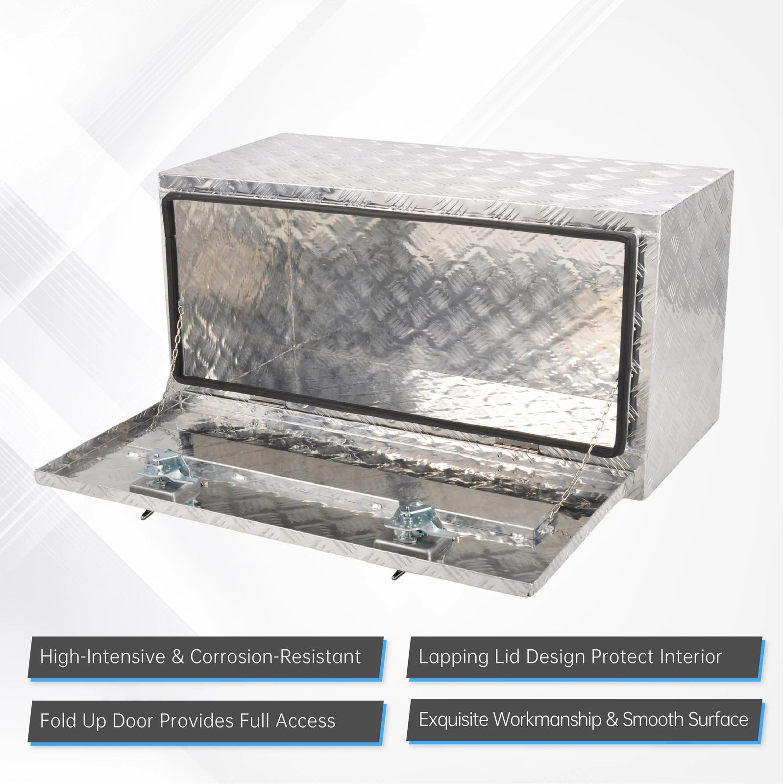 36"X18"X17" Aluminum Tool Box for Pickup Truck (Fits )