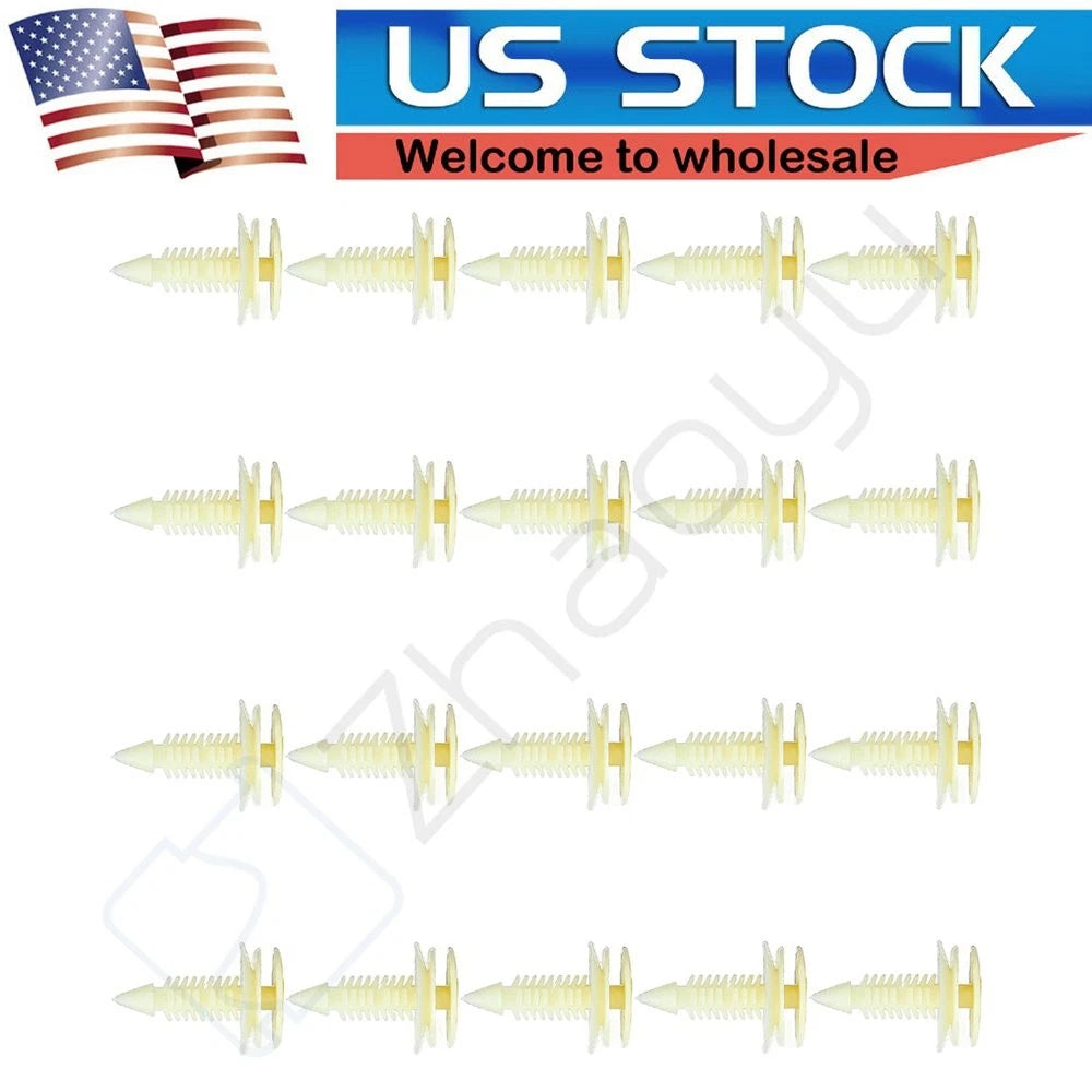 20pcs Fender Retainer Fasteners for GMC Chevrolet (Fits #10285935)