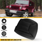 Driver Bottom Seat Cover for Jeep Wrangler (2013–2017) Microfiber Leather EXV