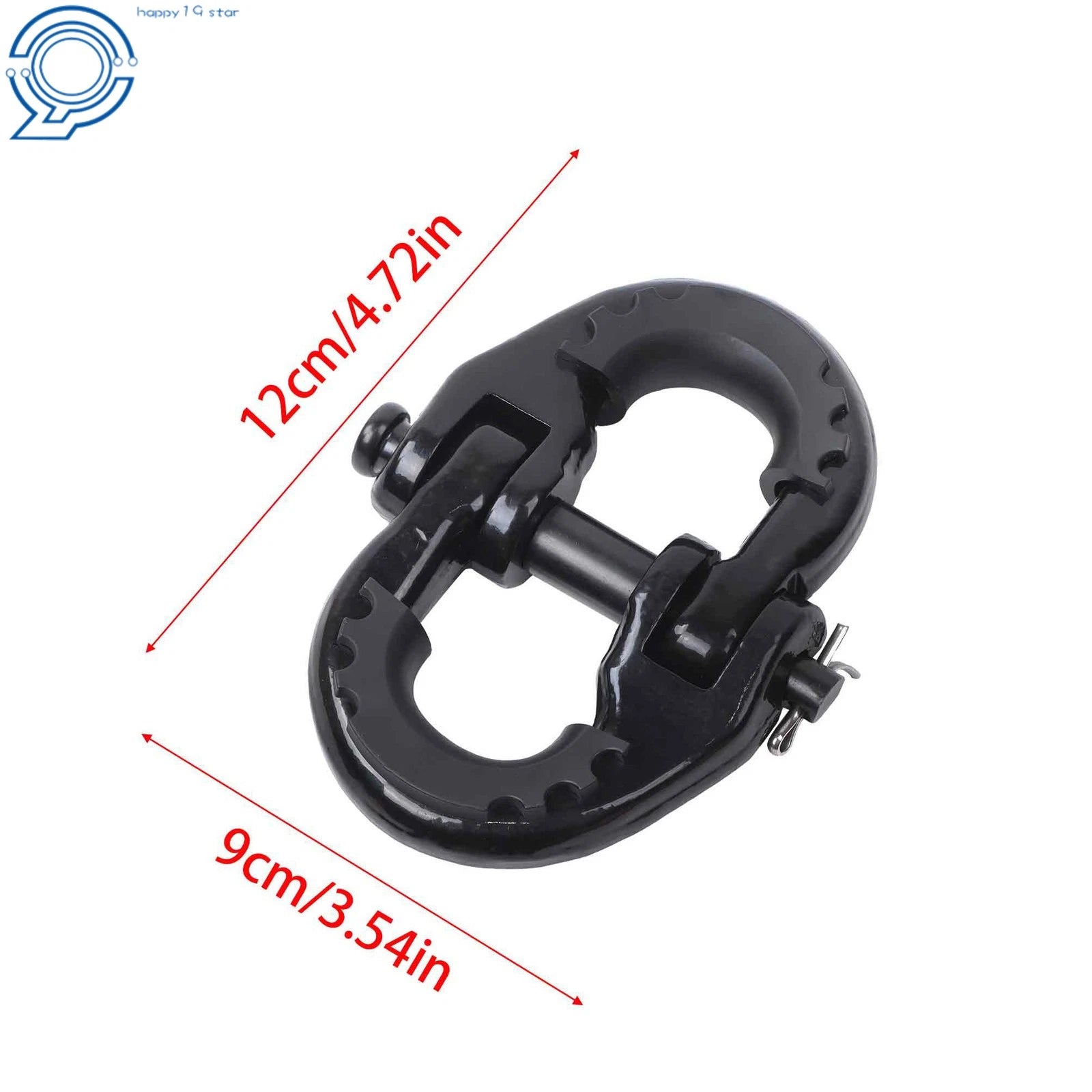 Tow Hitch Towing Shackles for G80 (Black)