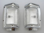 Chrome Corner Light Signal Indicators for Nissan Navara D21 Pickup (1995-1997)