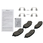 Front Ceramic Brake Pads Kit for Chrysler 200 (2011–2014) Dodge Avenger (2008–2014)