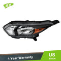 Headlight Left Side for Honda HR-V HRV (2016–2018) Halogen Clear Lens