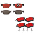 Set of 4 Brembo NAO Ceramic Brake Pads for Audi A4 (2017–2020)