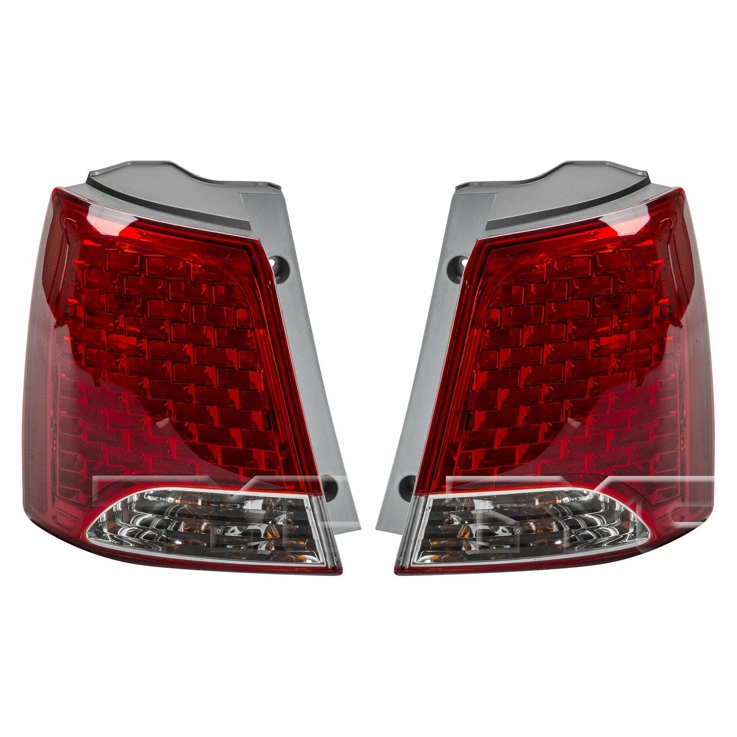 Set of 2 TYC Outer Tail Light Lamp Assemblies for Kia Sorento (2011–2013)