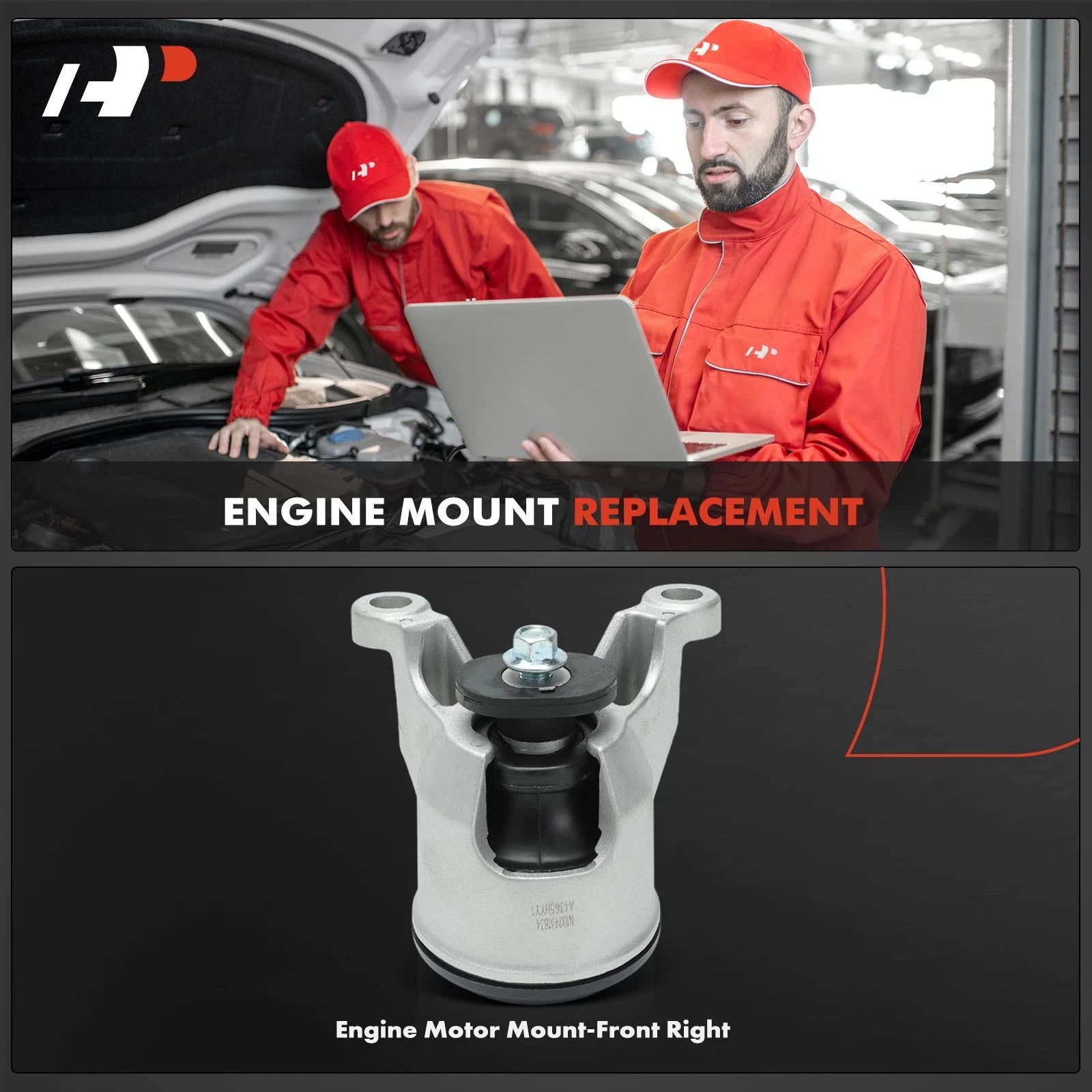 Front Right Engine Motor Mount for Nissan Altima Murano (2007-2008)