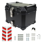 45L Waterproof Black Motorcycle Tail Box for Scooter 