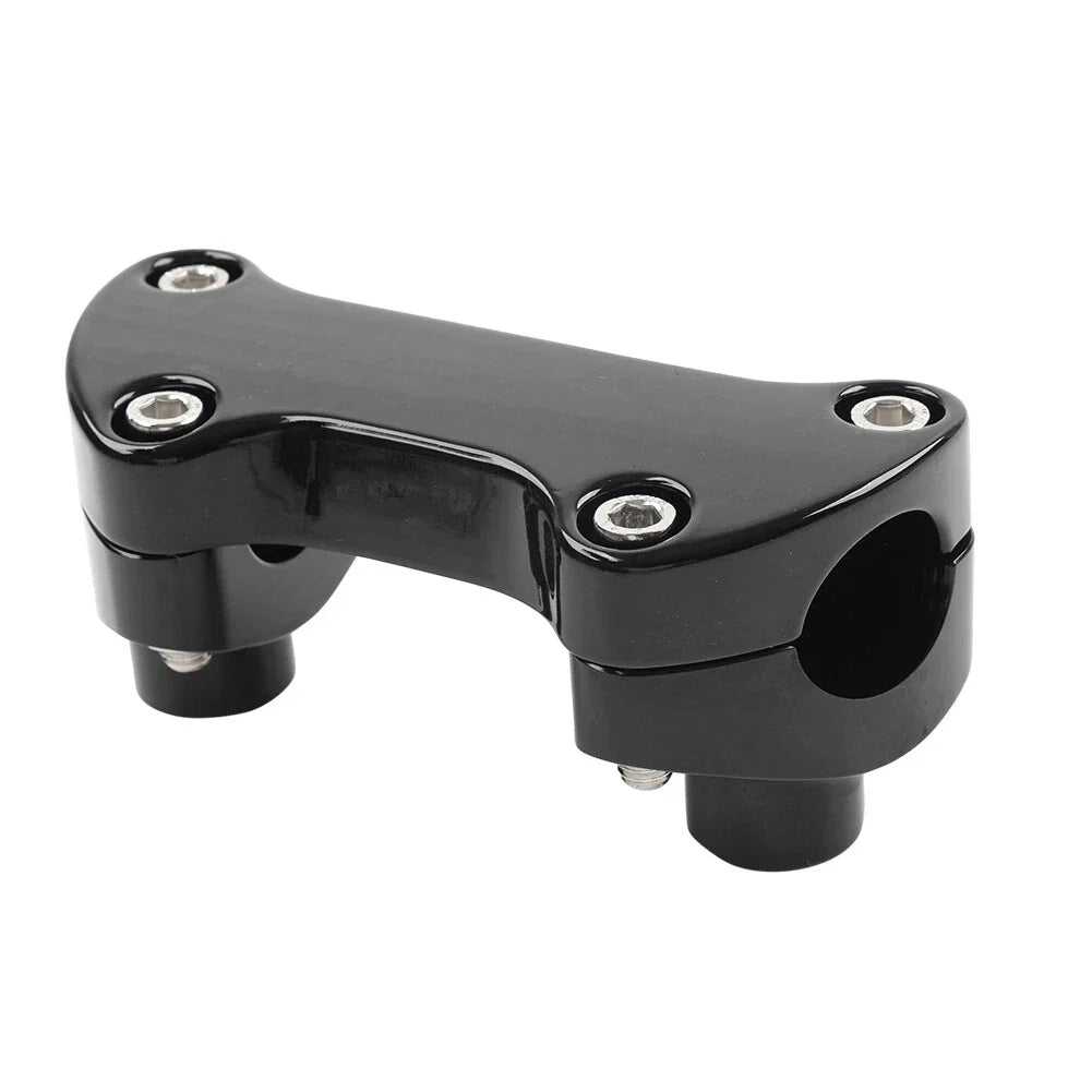 2" Handlebar Riser & Top Clamp for Harley Softail Dyna Sportster
