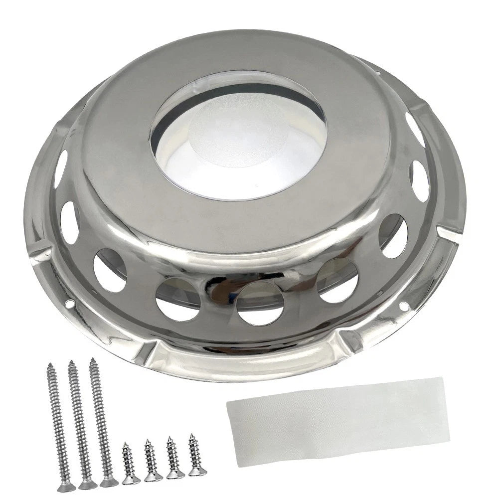 9 Inch Stainless Steel Marine Air Vent for Caravans and Boats