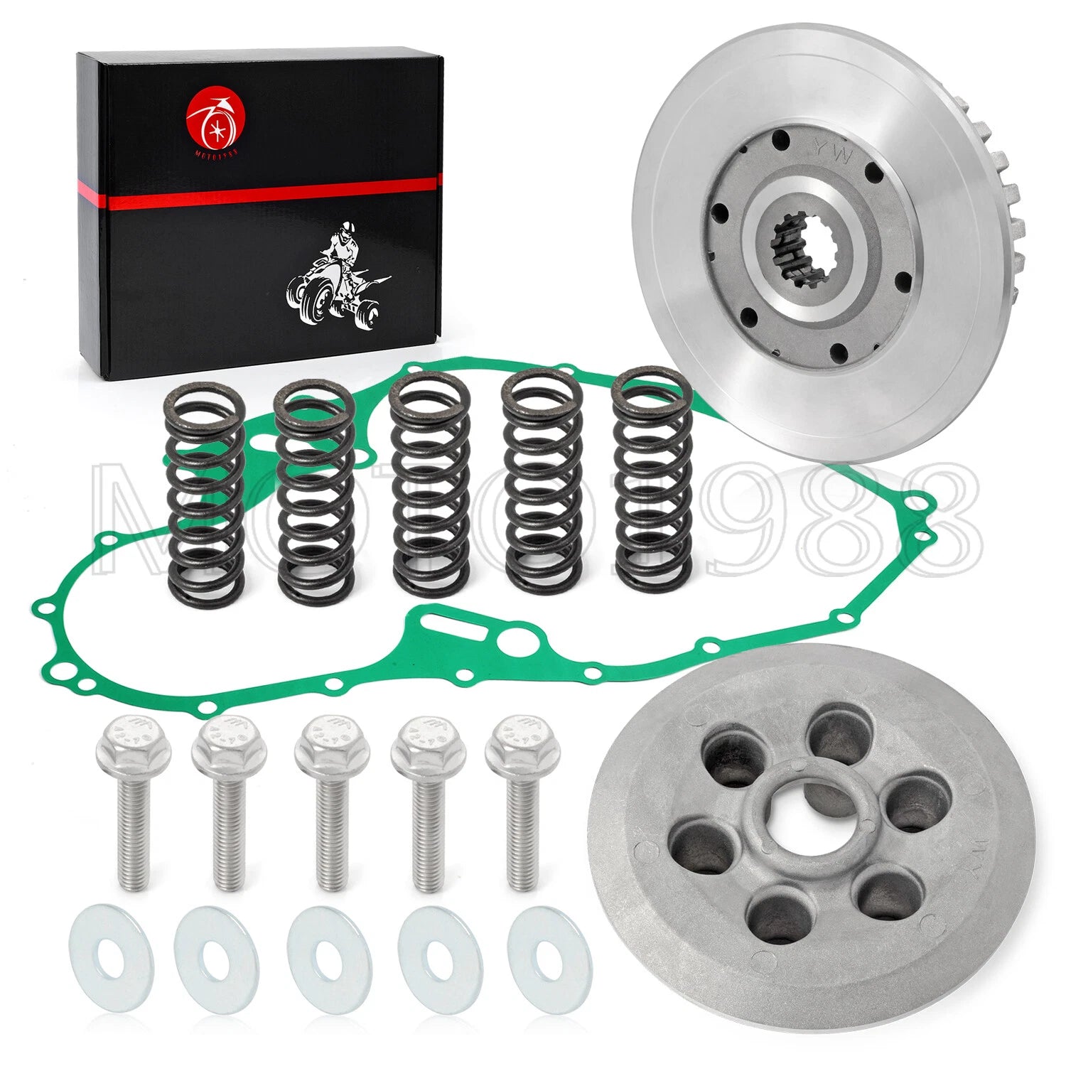 Clutch Kit with Heavy Duty Springs & Pressure Plate for Yamaha Raptor 700 (2006–2023)