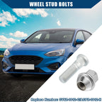 Set of 4 No.CV6Z1012C M12-1.5 Wheel Lug Stud Bolts for Ford Fiesta Focus Fusion (2011–2020)