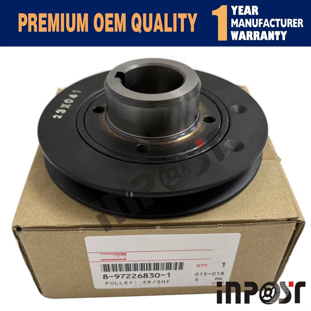 Crankshaft Pulley for Isuzu 4LE1 (8-97226830-1, 8972268301)