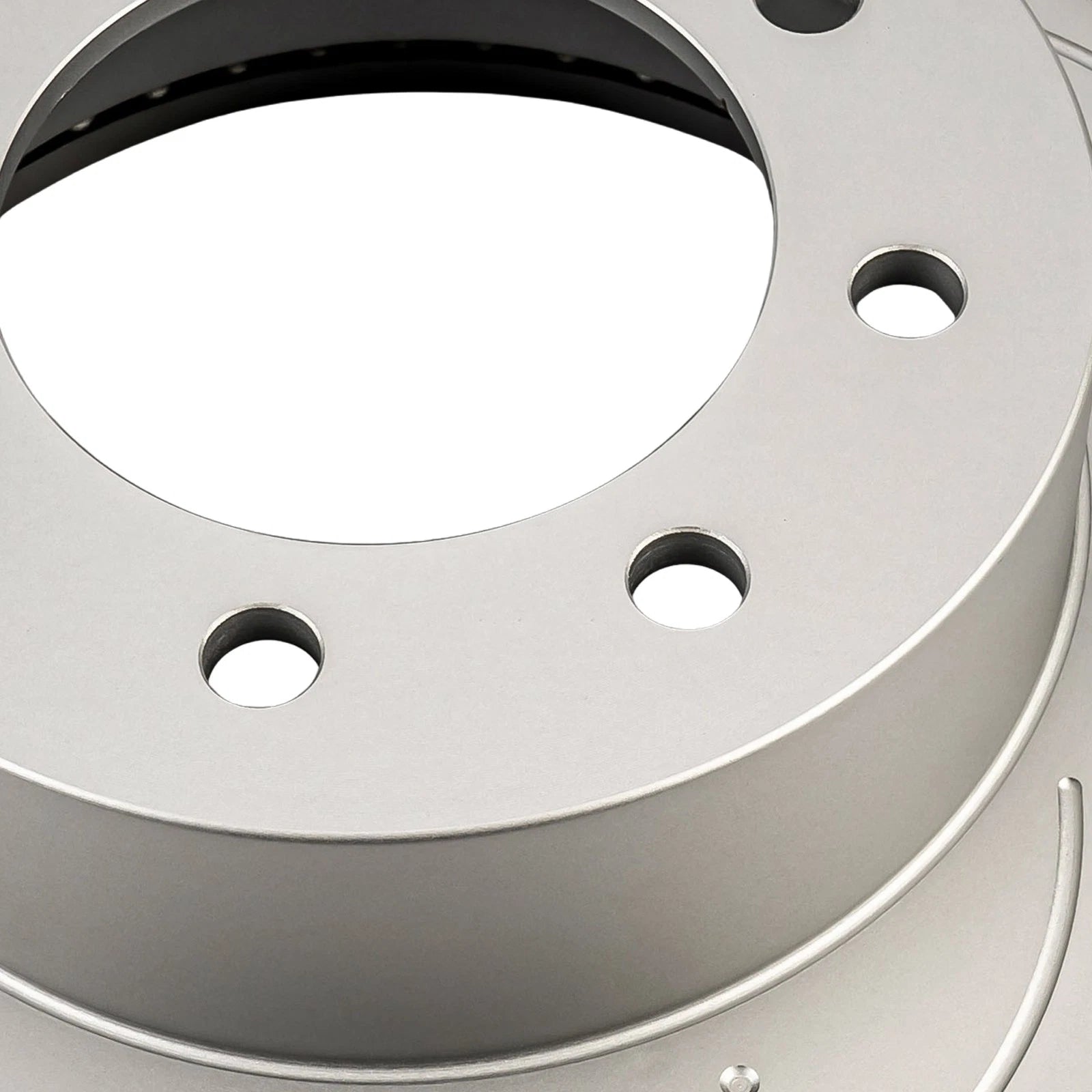 Front Drilled Slotted Disc Brake Rotors for 2000–2002 Dodge Ram 2500/3500 (2PC)