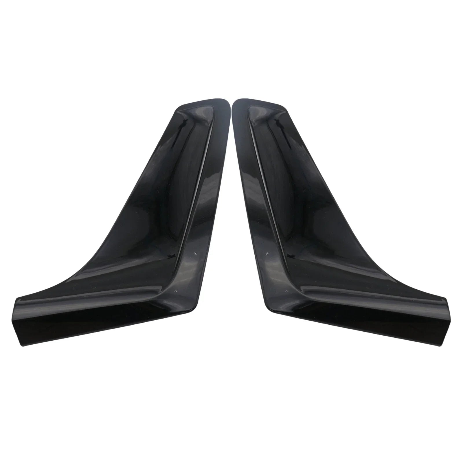 2 x Glossy Black Fender Side Air Duct Molding Trims for BMW 7-Series G12 (2016–2019)