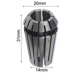 ER16 Spring Collet Kit for Motor Shaft Extension Rod (Universal)
