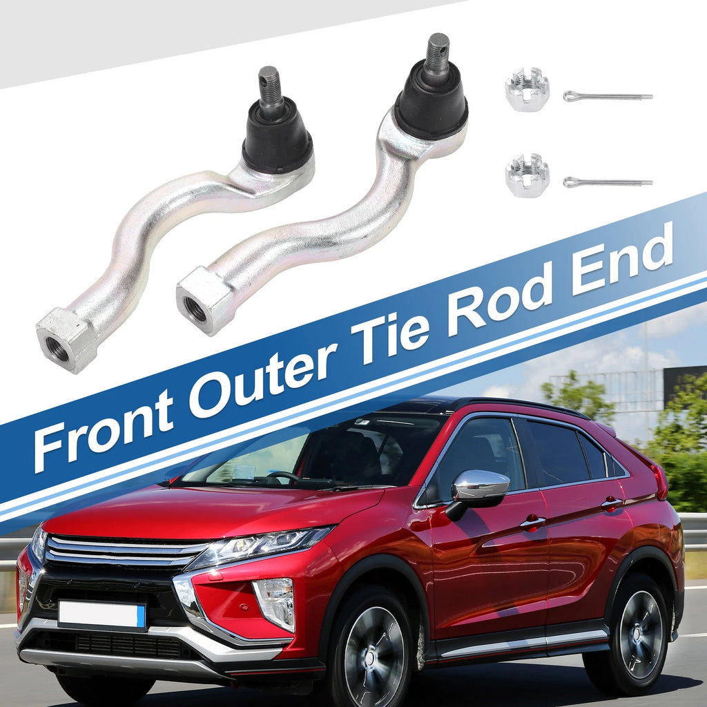 2X Front Outer Tie Rod Ends for Mitsubishi Montero (2001–2006) No. ES800448