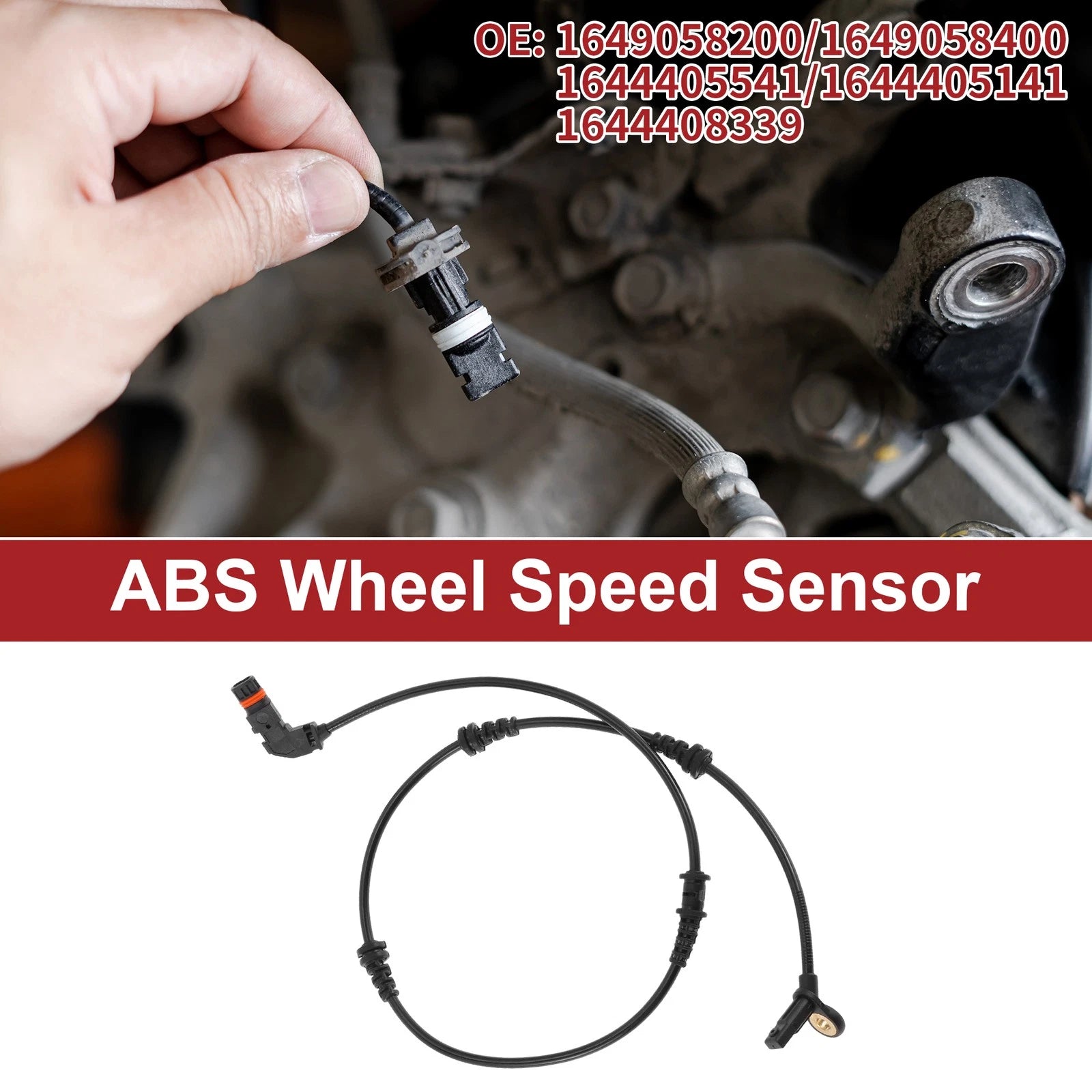 ABS Wheel Speed Sensor No. 1649058200 for Mercedes-Benz ML350 (2006–2011)