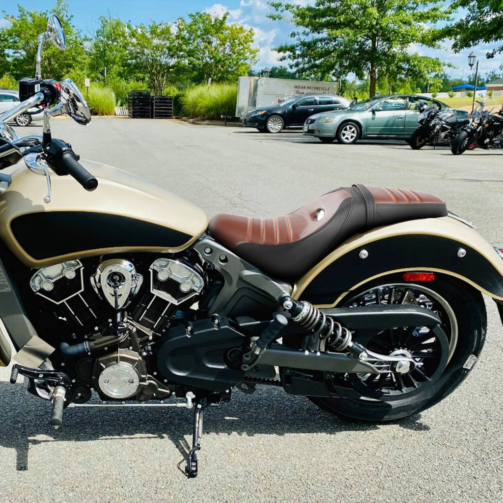 Sport Seats for Indian Scout Sixty (2015–2023) - Black Coffee