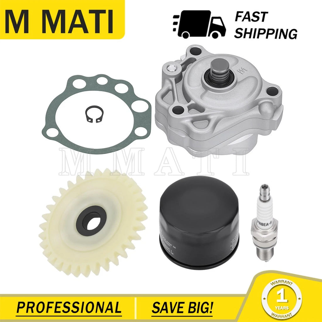 Oil Pump, Gear, Filter & Gasket for Yamaha Raptor 660R (2001–2005)