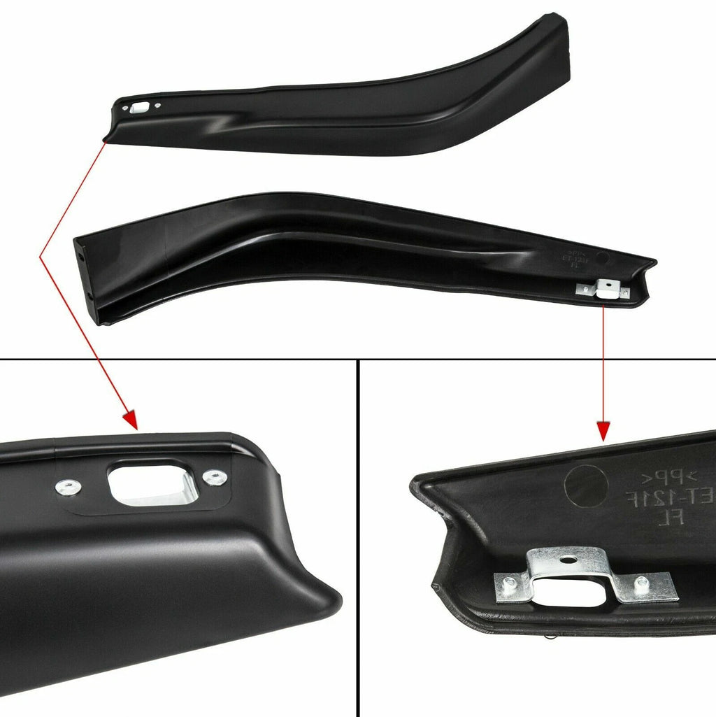 Set of 2 Front Bumper Spoiler Lips for Honda Accord (2013-2015)