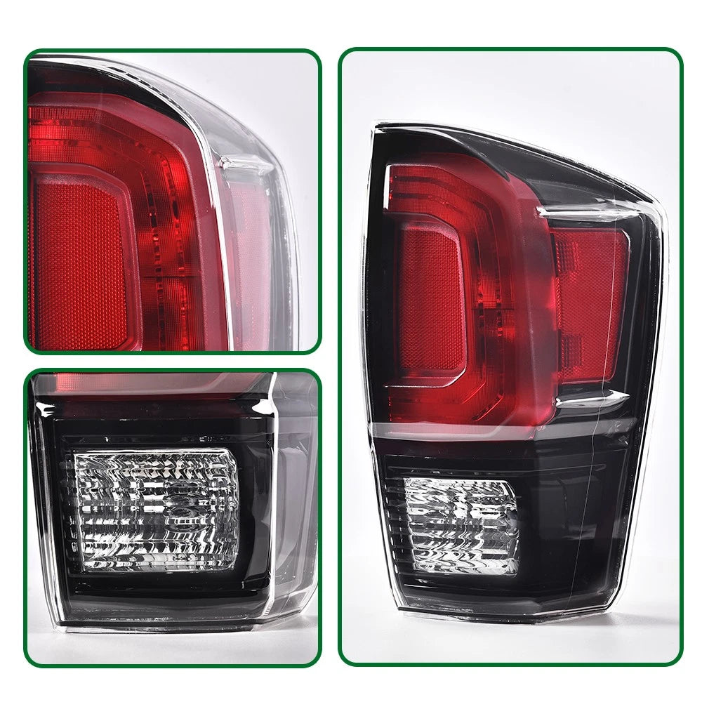 Set of TRD Style Rear Tail Lights for Toyota Tacoma (2016–2021)