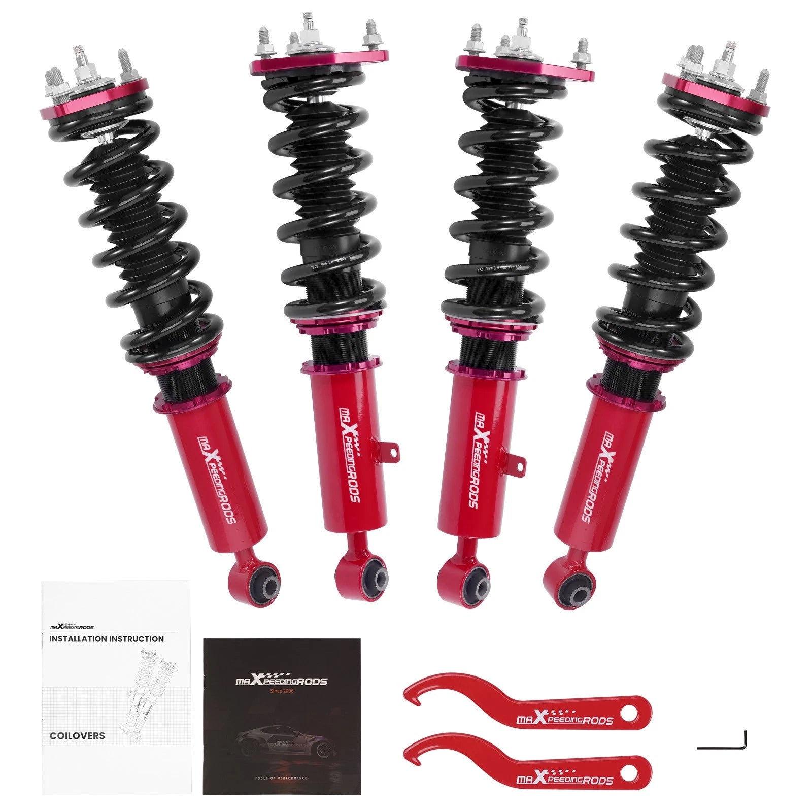 24 Level Damper Coilovers for Lexus GS300 (1998–2005) RWD Lowering Kit