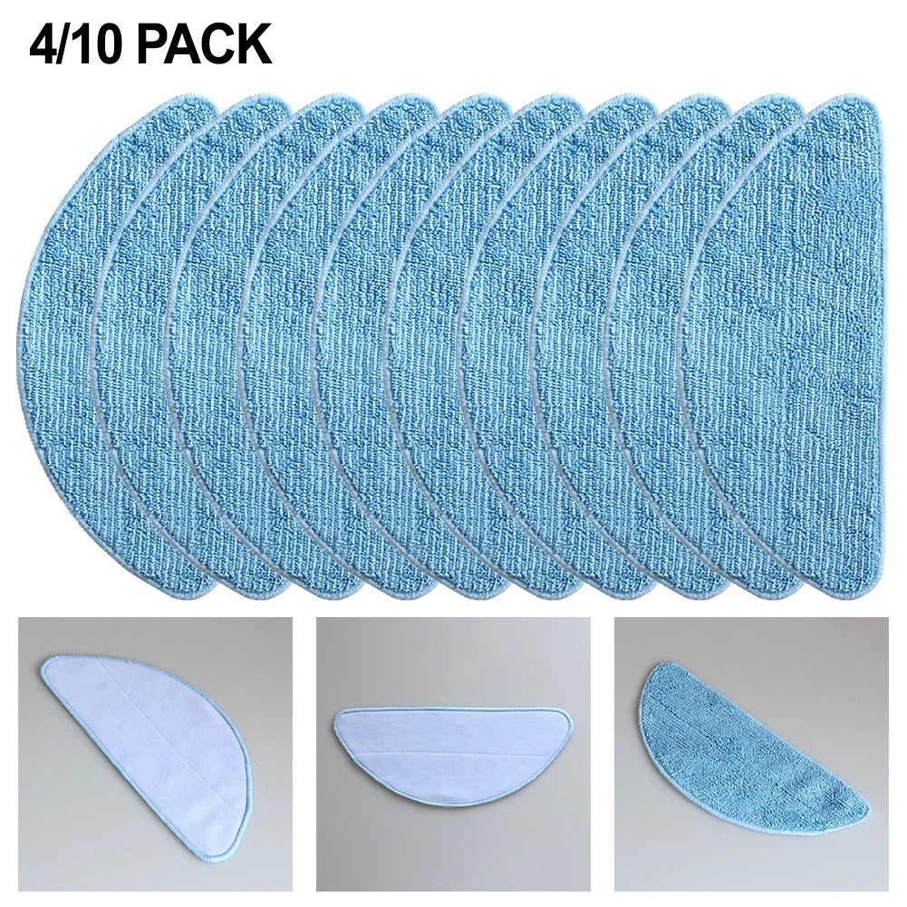 Replacement Mop Cloths for bObsweep SLAM Vacuum (410 Pack) Microfiber