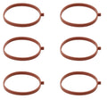 Set of 6 Engine Intake Manifold Gaskets for Mercedes X166 E400 (2016–2019)