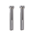 Stainless Steel Conversion Head for Electric Drills (2PCS, 2.35 to 3mm Shank)