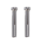 Stainless Steel Conversion Head for Electric Drills (2PCS, 2.35 to 3mm Shank)
