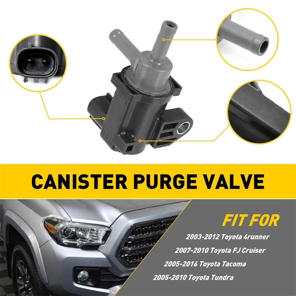 Purge Valve for Toyota 4Runner, Land Cruiser, Tundra, Tacoma (2000–2023)