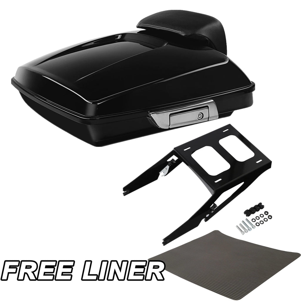 Razor Trunk Rack Backrest Pad for Harley Softail Sport Glide (2018–2026)